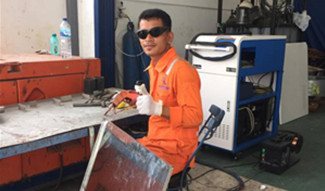 光纖激光焊接機在印度尼西亞使用良好